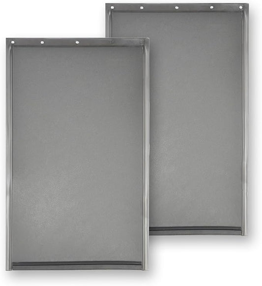Dog/pet Door Replacement Flap Compatible with PetSafe Measures 16 7/8” x 10 1/8” PAC11-11039 (2 Packs)