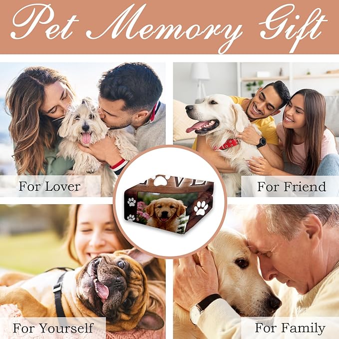 Personalized Pet Memorial Blanket, Custom Dog Memorial Blanket with Photo, Pets Sympathy Gifts for Loss of Dogs, Dog Bereavement Gift, Pets Remembrance Blankets for Pet Lovers
