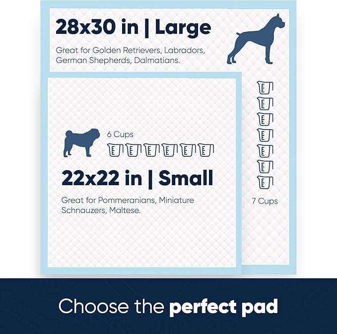 American Kennel Club Puppy Training Pads for Dogs, 150 Count, Fresh Cut Grass Scent, Absorbent Leak-Proof Dog Pee Pads in Box