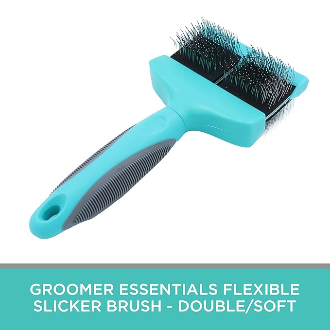 Flexible Slicker Brush - Double/Soft