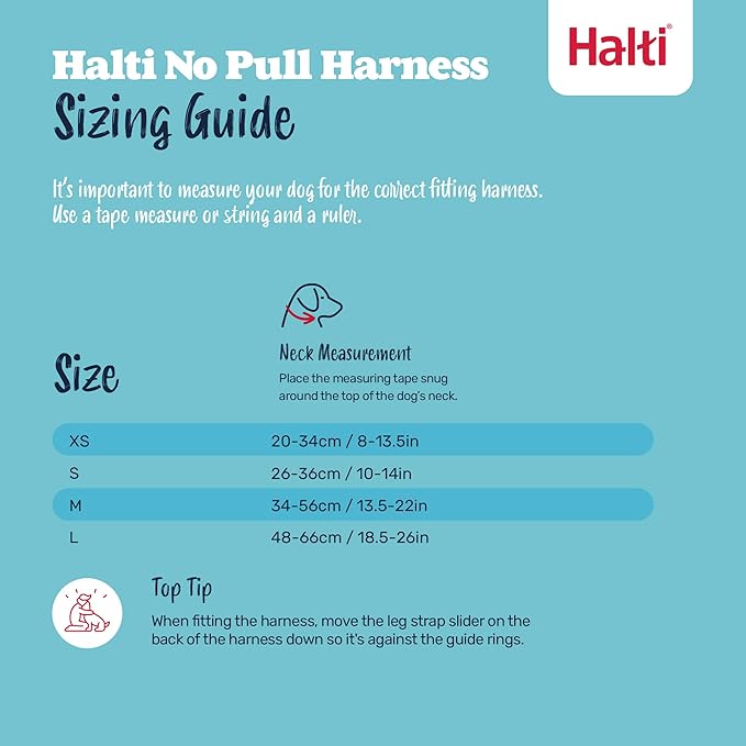 Halti No Pull Harness - Stop Your Dog Pulling on The Leash. Adjustable, Lightweight and Easy to Use. Reflective Dog Training Harness for Small Dogs (Size S, Burnt Orange)
