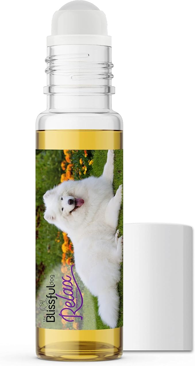 The Blissful Dog Samoyed Relax Roll-ON Aromatherapy for Dogs - Anxiety Relief for Dogs