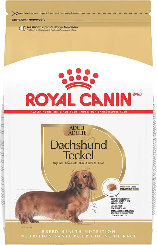 Royal Canin Breed Health Nutrition Dachshund Adult Dry Dog Food, 2.5 lb Bag
