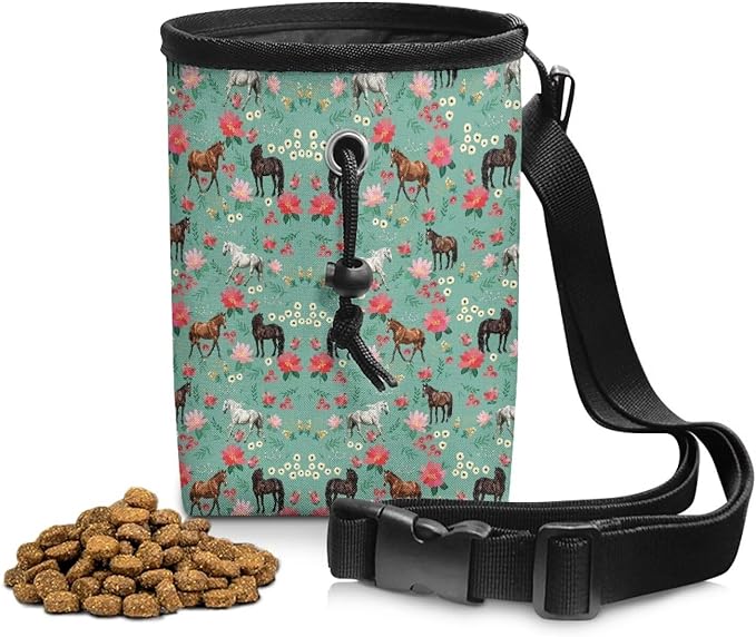 Donut Lollipop Animal Walking Snack Container Dog Training Treat Pouch Bag Pet Feed Snack Reward Dog Treat Pouch Pocket Treats for Positive Reinforcement