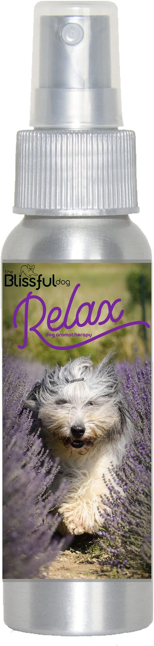 The Blissful Dog Bearded Collie Relax Dog Aromatherapy, 2.67-Ounce Spray
