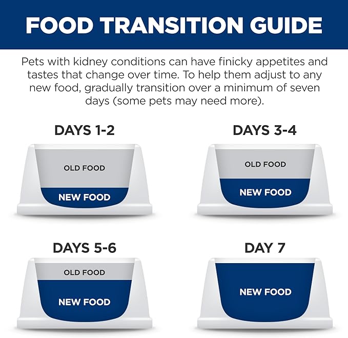 Hill's Prescription Diet k/d Kidney Care Wet Dog Food, Lamb, 13 oz. Cans, 12-Pack
