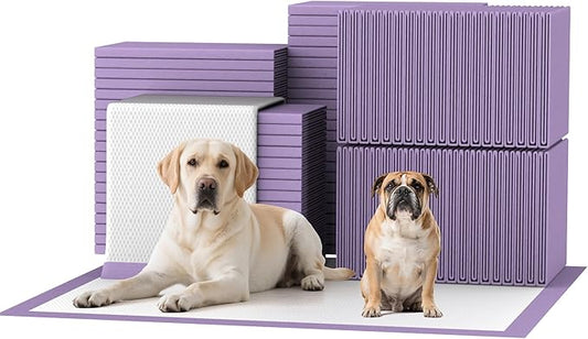 Lavender Scented Super Absorbent & Leak-Proof Puppy Pads, 30"x36" Odor Control Pet Training Dog Pee Pads, Thicken Quick Dry Pee Pads, Potty Training Pads for Dogs Cats, 30Counts