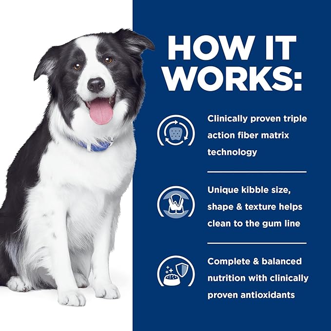Hill's Prescription Diet t/d Dental Care Dry Dog Food, Chicken, 25 lb. Bag