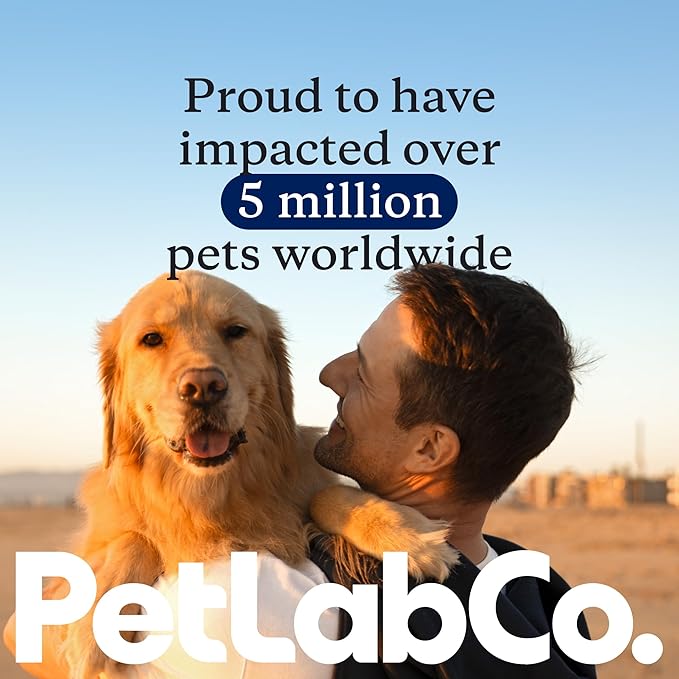 PetLab Co. Allergy & Immune Daily Probiotics for Dogs. Supports Yeast Production, Seasonal Allergies, Intermittent Itchiness, Gut & Digestive Health for Large Dogs - 30 Chews - Packaging May Vary