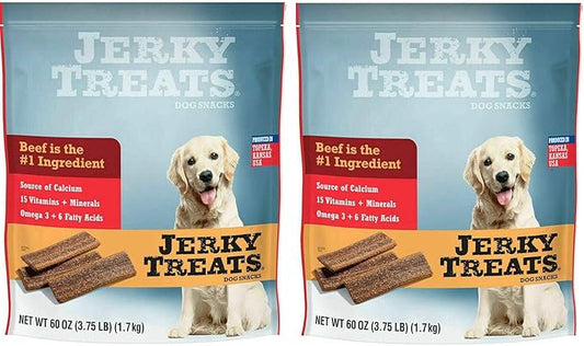 Tender Strips Dog Snacks Beef 60 oz. 3.75 lbs - 2 Pack