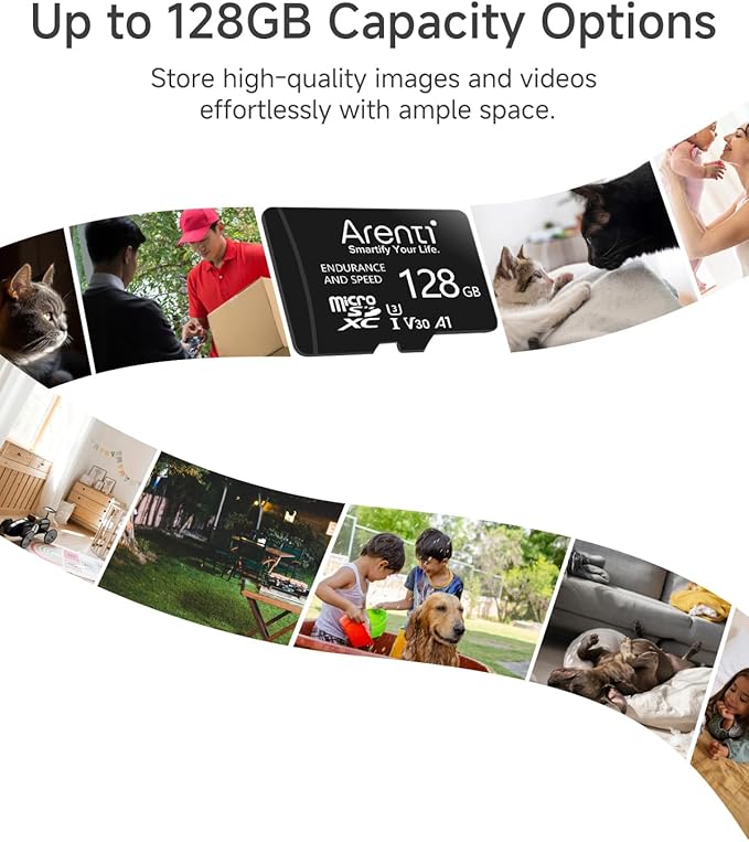 ARENTI P2Q Indoor Camera & 64G TF Card