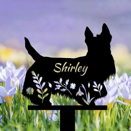 Personalized Dog Memorial Stake, Dog Grave Marker, in Memorial of Dog, Dog Loss Gift, Dog Name Sign Pet Sympathy Gift