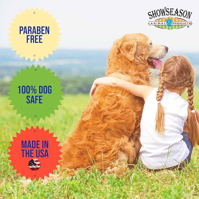 Showseason Bath & Brush Therapies® Mountain Lodge Pet Cologne 12.5 oz For Dogs | Long-Lasting Odor Eliminator | Paraben-Free | Biodegradable & Non-Toxic | Made In USA
