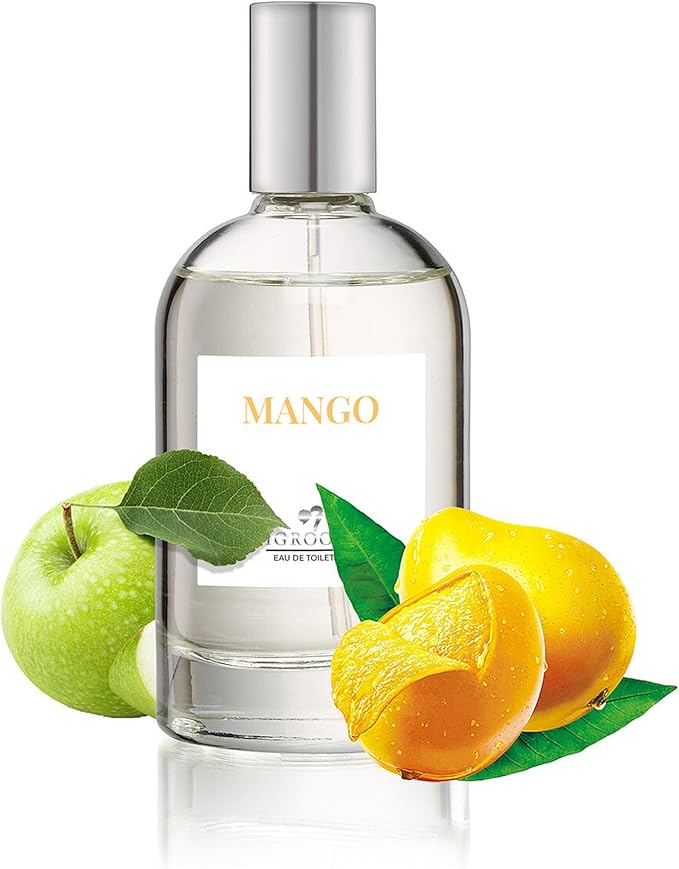 iGroom Pet Perfume Mango, Luxury Pet Beauty Care, Long Lasting, Made in USA, 100 ml