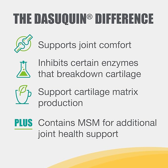 Nutramax Dasuquin for Small to Medium Dogs, Joint Health Supplement, Contains Glucosamine for Dogs, Plus Chondroitin, ASU, MSM and More, Supports Healthy Joints, Chewable Tablets, 84 Count