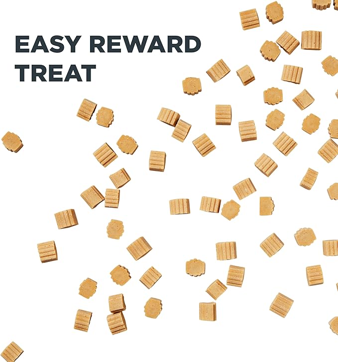 Hive Bites Training Treats for Dogs – Peanut Flavor – Small Reward Treats Made with Ground Peanuts & Honey – Vegetarian, No Grain or Soy – 6 oz
