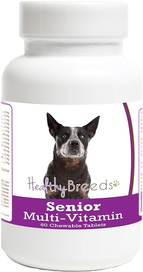 Healthy Breeds Australian Cattle Dog Senior Dog Multivitamin Tablets 60 Count