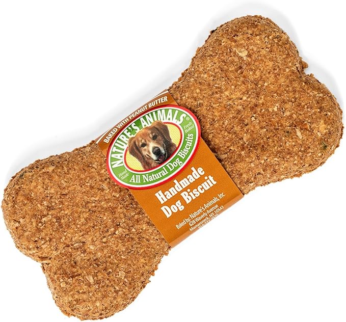 Nature's Animals Original Bakery Biscuits, All Natural Dog Treats, 24 Count
