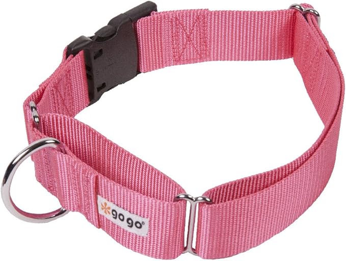 GOGO Pet Products Martingale Gentle Training Collar, X-Large, Pink
