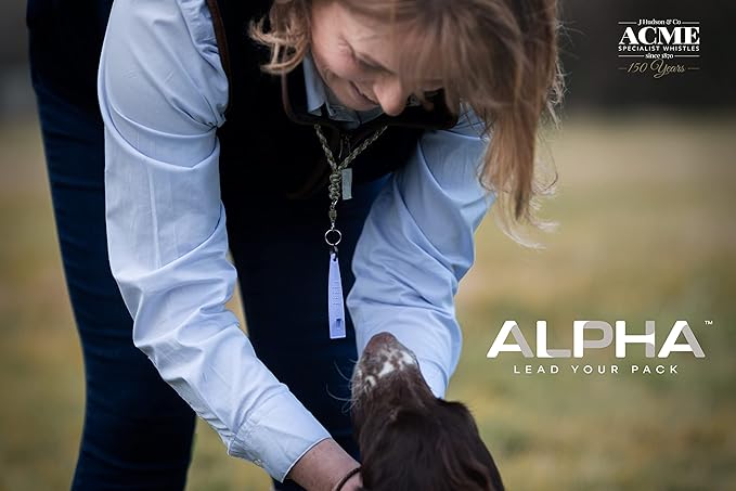ACME Alpha 210.5 Professional Dog Training Whistle with Enhanced Ergonomic Grip. BPA-Free Plastic. 110 dBA. Standardized Frequency for Smaller Dogs. Weatherproof. Made in The UK (Magenta)