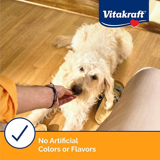 Vitakraft Treaties Dog Treat, Smoked Chicken Recipe with Sweet Potatoes, Value-Pack, 16 Count