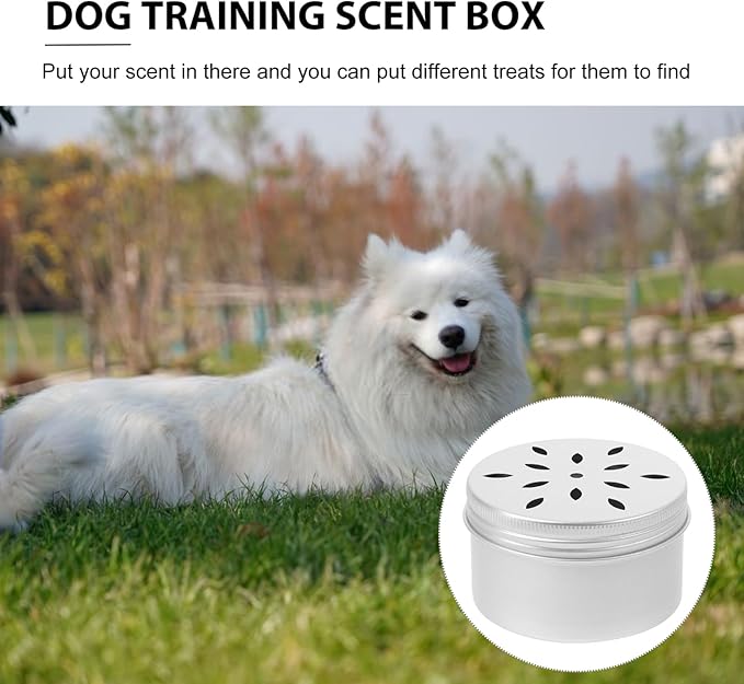 FRCOLOR Dog Training Scent Box 2.67X2.67X1.37In Pet Nose Work Tool for Agility and Behavior Training 10-Pack Dog Scent Equipment