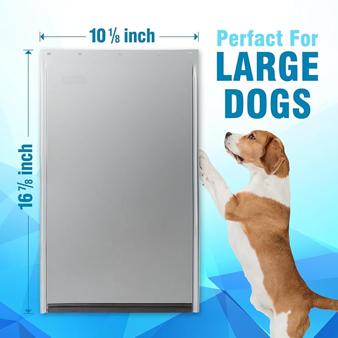 Large Replacement Dog Door Flap Compatible with PetSafe Measures 16 7/8” x 10 1/8” PAC11-11039