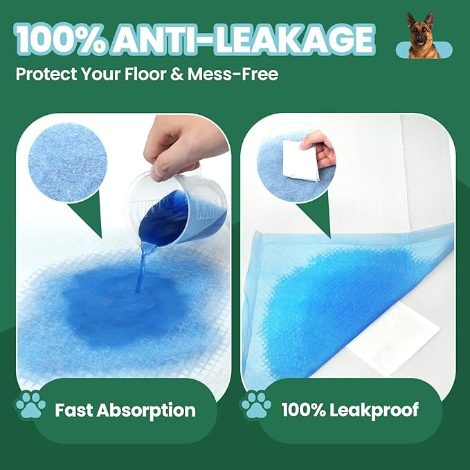 IMMCUTE Great Value Pee Pads 100 Count, 30"x36" Puppy Wee Pads XXL, Thicken Dog Pee Pads Extra Large for Potty Training, Disposable Leak-Proof & Absorbent Piddle Pads