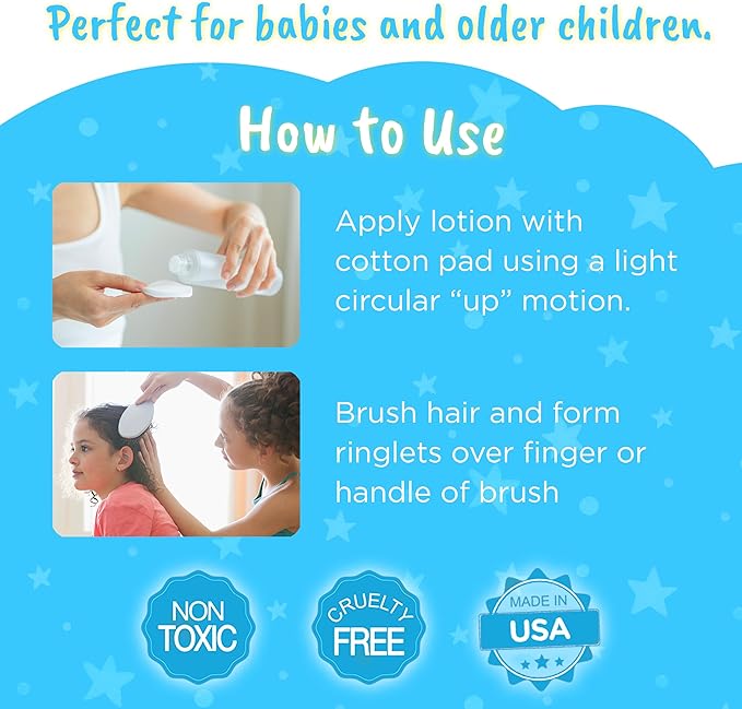 Clubman Pinaud Baby Hair Lotion, Gentle Formula, 2 Fl Oz (Pack of 6)