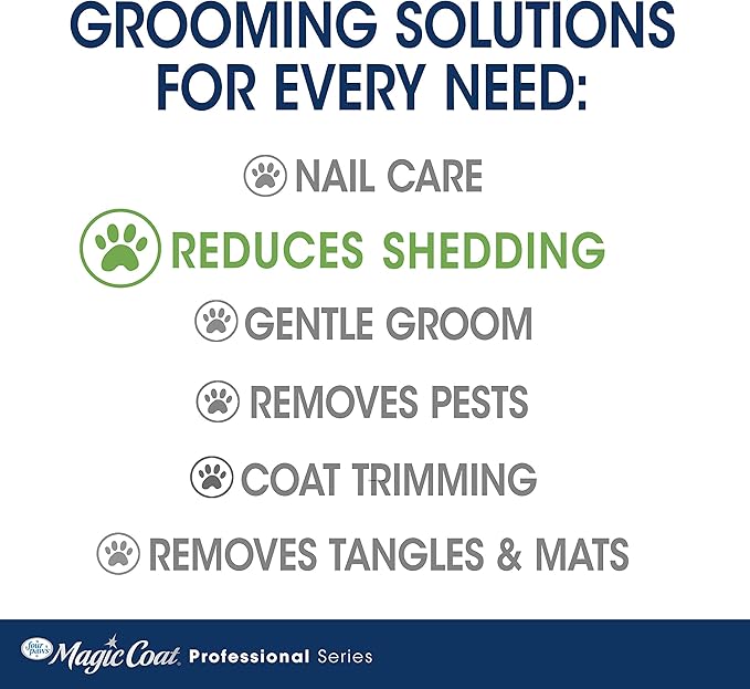 Four Paws Magic Coat Professional Series Grooming Brushes for Dogs & Cats l Trimmers, Nail Clippers, & Brushes Dog & Cat