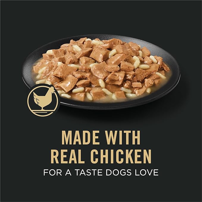 Purina Pro Plan Weight Management Wet Dog Food Chicken and Rice Entrée in Gravy - (Pack of 12) 13 oz. Cans