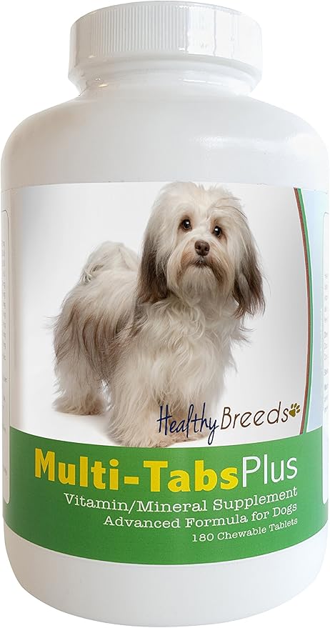 Healthy Breeds Havanese Multi-Tabs Plus Chewable Tablets 180 Count