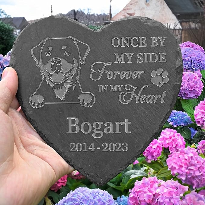 Rottweiler Memorial Gifts, Rottweiler Memorial Stone, Rottweiler Keepsake, in Loving Memory Rottweiler