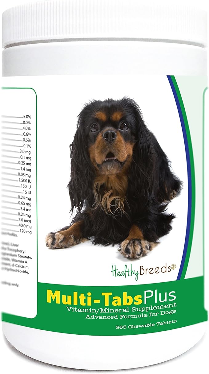 Healthy Breeds English Toy Spaniel Multi-Tabs Plus Chewable Tablets 365 Count