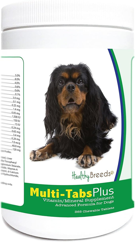 Healthy Breeds English Toy Spaniel Multi-Tabs Plus Chewable Tablets 365 Count