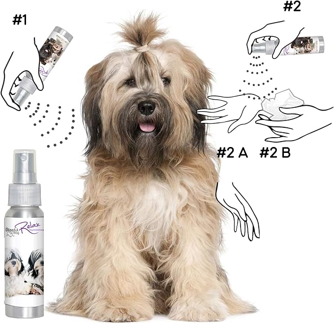 The Blissful Dog Tibetan Terrier Relax Dog Aromatherapy, 2.67-Ounce Spray
