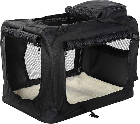 MOOL Lightweight Fabric Pet Carrier Crate for Dogs, Cats or Small Animals