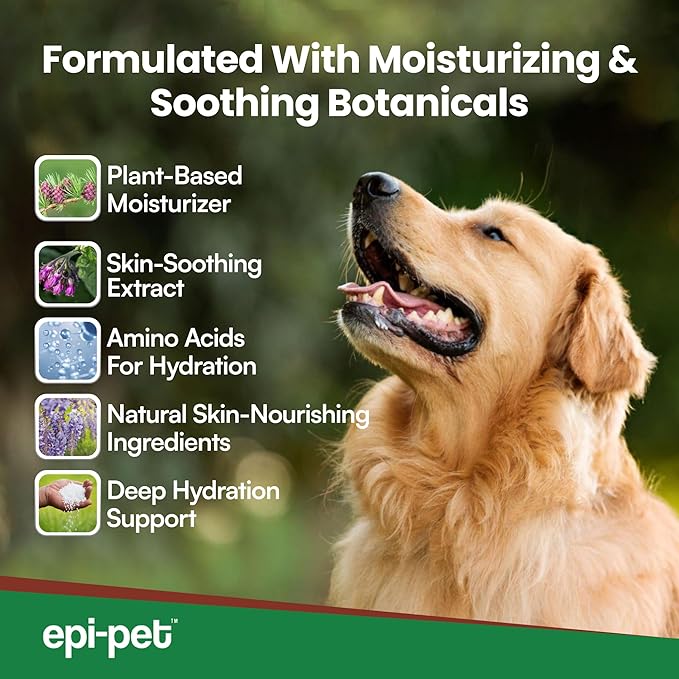 Epi-Pet Veterinary Formulated Dog Hot Spot and Dog Itch Spray, Pet Skin Treatment Spray for Allergies, Deshedding and Redness, Use it as Skin and Coat Conditioner 4 Fl Oz (Pack of 3), Cedar