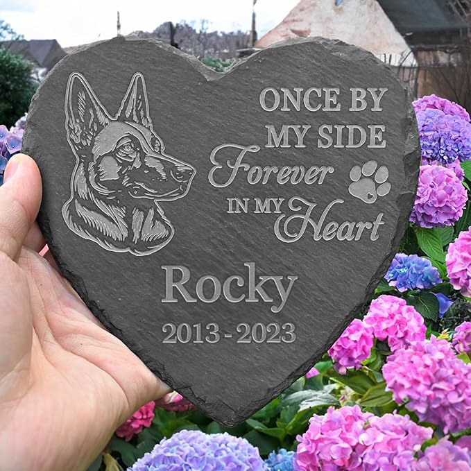 German Shepherd Memorial Gifts, German Shepherd Memorial Stone, German Shepherd Keepsake, in Loving Memory German Shepherd