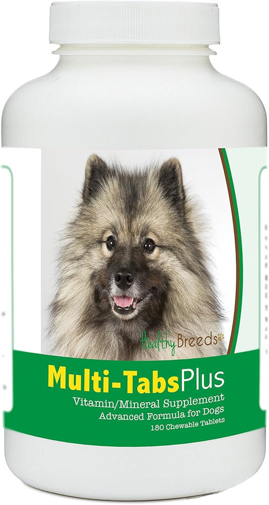 Healthy Breeds Keeshonden Multi-Tabs Plus Chewable Tablets 180 Count