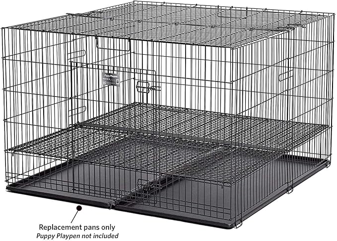 MidWest Homes for Pets Puppy Playpen Replacement Tray for Midwest Puppy Playpen Models 248-05 & 248-10