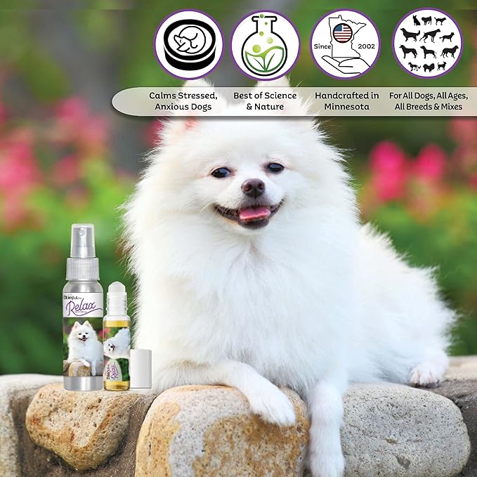 The Blissful Dog American Eskimo Relax Dog Aromatherapy Spray for Your Dog's Anxiety