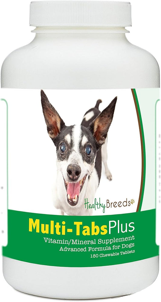 Healthy Breeds Rat Terrier Multi-Tabs Plus Chewable Tablets 180 Count