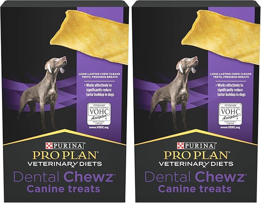 Pro Plan Veterinary Diets Dental Chewz Dog, 5 oz | Treats | Box | Pack of 2