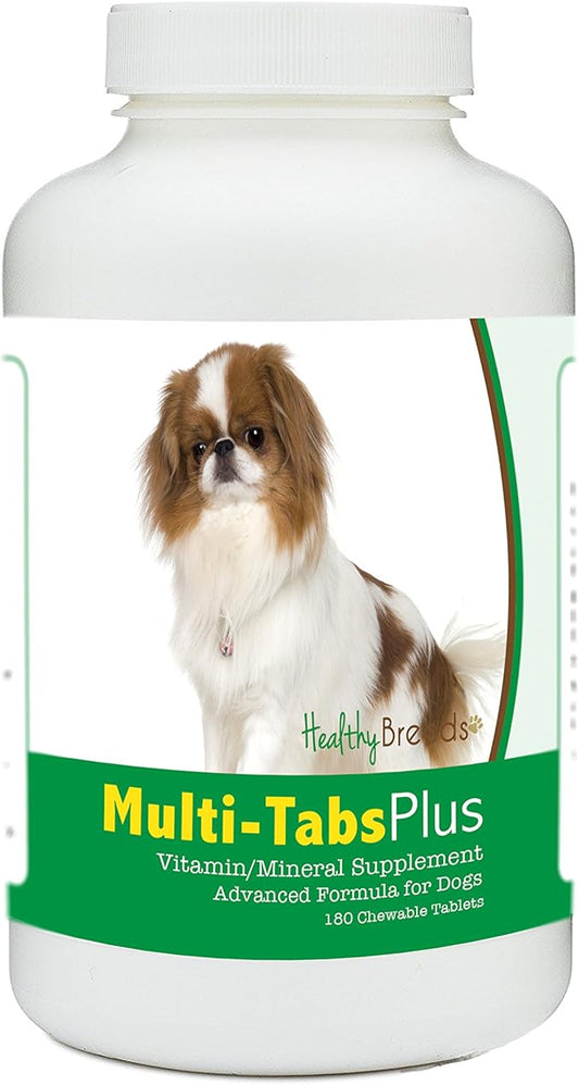 Healthy Breeds Japanese Chin Multi-Tabs Plus Chewable Tablets 180 Count