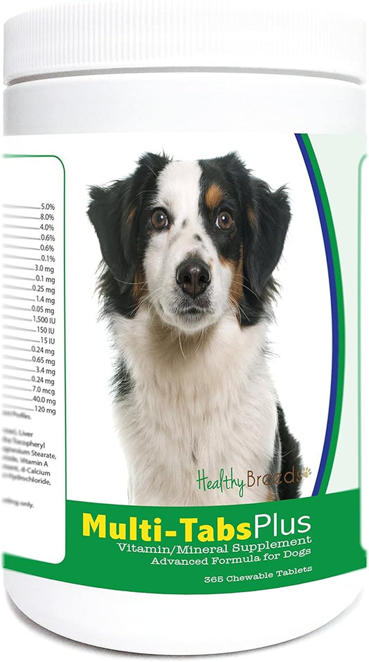 Healthy Breeds Miniature American Shepherd Multi-Tabs Plus Chewable Tablets 365 Count