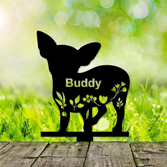 Personalized Dog Memorial Stake, Dog Grave Marker, in Memorial of Dog, Dog Loss Gift, Dog Name Sign Pet Sympathy Gift