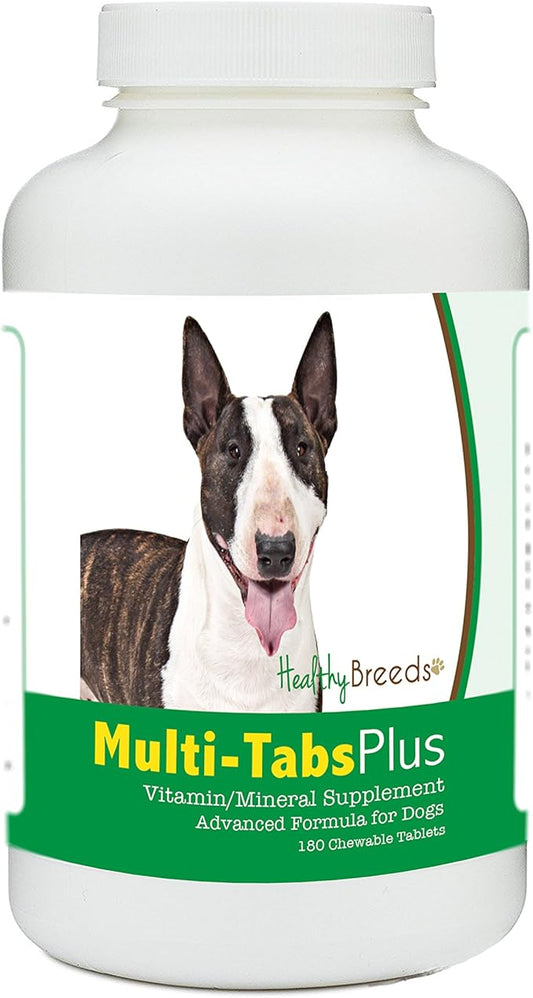 Healthy Breeds Miniature Bull Terrier Multi-Tabs Plus Chewable Tablets 180 Count
