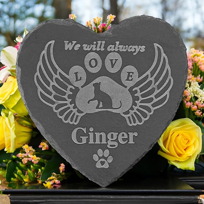 Pet Memorial Stones for Cats, Pet Memorial Gifts for Cats, Loss of Cat Sympathy Gift, Cat Memorial Gifts, Cat Loss Gifts, Pet Bereavement Gifts Cat, Cat Passed Away Gift, in Loving Memory Cat