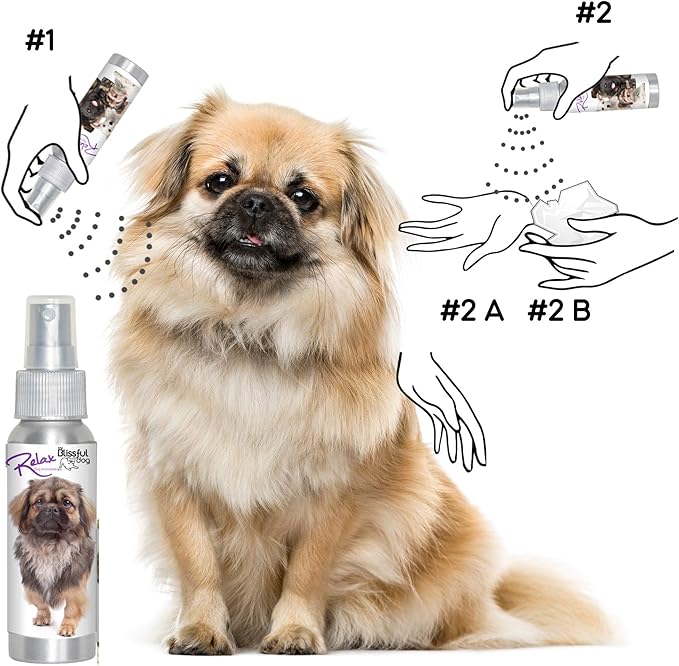 The Blissful Dog Tibetan Spaniel Relax Dog Aromatherapy Spray for Your Dog's Anxiety